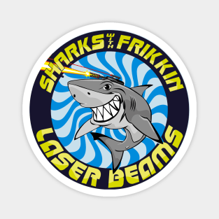 Shark with frikkin laser beams Magnet